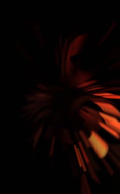 Işık parçacık izleri. Parlayan parçacıkları ve çizgileri olan ışık patlaması yıldızı. Güzel hareketli soyut ışın arkaplanı.