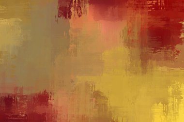 Çapraz vahşi fırça darbeleriyle arka plan. Renkli ve canlı bir tasvir. Boyalı sanat. Yaratıcı soyut resim.