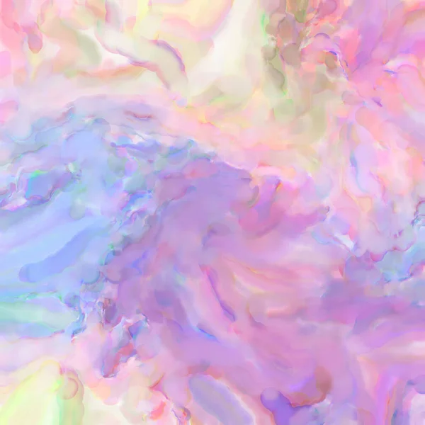 Pastel renklerde suluboya resim. Poster, duvar sanatı, afiş, kart, kitap kapağı ya da ambalaj için rahatlatıcı kompozisyonun yumuşak renkli çizimi. Modern fırça darbeleri resim.