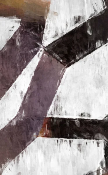 Soyut arkaplanda pürüzlü fırça darbeleri. Fırça boyası. Renkli boya darbeleri. Eşsiz duvar sanatı. Tuvaldeki modern sanat. Renkli çağdaş sanat eserleri. 