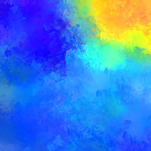 Boya darbeleri. 2D İllüstrasyon. Taranmış Boyalı Soyut Arkaplan. Fırça darbesi ile boyanmış. Modern sanat.