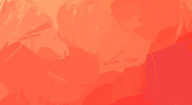 Fırça darbesi ile boyanmış. Sanatsal canlılık ve renkli duvar kâğıdı. Kaotik resim. Taranmış Boyalı Soyut Arkaplan. 