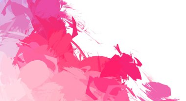 Taranmış Boyalı Soyut Arkaplan. Vahşi kaotik fırça darbeleri. Boya darbeleri. 2D İllüstrasyon. Fırça darbeli resim. 