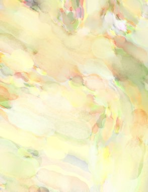 Çağdaş sanat. El yapımı resim. Modern sanat eserleri. Yüzeyde suluboya fırça darbeleriyle resim yapmak. 2D çizim. Sanatsal arkaplan resmi. Tablo üzerinde soyut resim. Renkli doku.