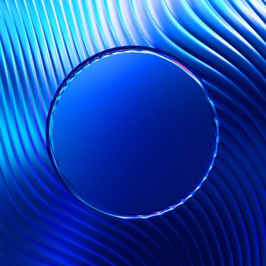 Soyut çerçeveli arkaplan. Renkli, canlı, dalgalı bir duvar kağıdı. Merkezi çerçeveli yaratıcı grafik 2d çizim. Dinamik şekilli modaya uygun sıvı örtüsü.