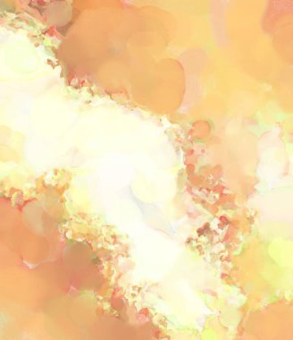 Pastel renklerde suluboya resim. Poster, duvar sanatı, afiş, kart, kitap kapağı ya da ambalaj için rahatlatıcı kompozisyonun yumuşak renkli çizimi. Modern fırça darbeleri resim.