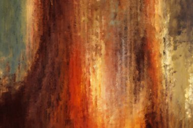 Modern sanat. Renkli çağdaş sanat eserleri. Renkli boya darbeleri. Soyut arkaplanda fırça darbeleri. Fırça boyası. Eşsiz duvar sanatı.