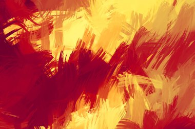 Renkli fırça darbelerinin soyut arkaplanı. fırçalanmış canlı duvar kağıdı. resmedilmiş sanat eseri. Eşsiz ve yaratıcı illüstrasyon.