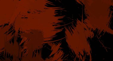 Sanatsal soyut arkaplan. Doku boyalı duvar kağıdı. Boya darbeleriyle yaratıcı bir illüstrasyon. Fırça desenli resim.