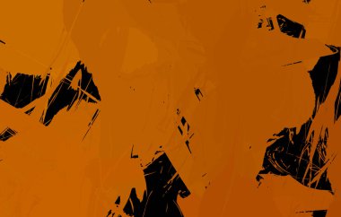 Sanatsal soyut arkaplan. Doku boyalı duvar kağıdı. Boya darbeleriyle yaratıcı bir illüstrasyon. Fırça desenli resim.