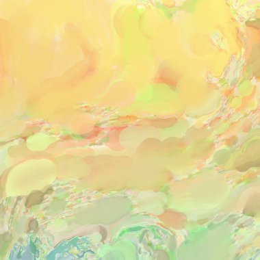 Çağdaş sanat. El işçiliğinin renkli dokusu. Modern resim. Yüzeyde suluboya vuruşlar. Sanatsal arkaplan resmi. Tablo üzerinde soyut resim. Fırça darbeleri. 