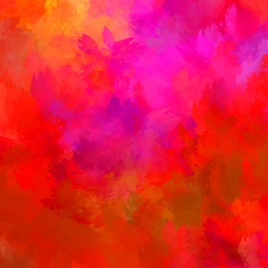 Boya darbeleri. 2D İllüstrasyon. Taranmış Boyalı Soyut Arkaplan. Fırça darbesi ile boyanmış. Modern sanat.