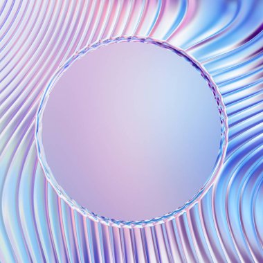 Soyut çerçeveli arkaplan. Renkli, canlı, dalgalı bir duvar kağıdı. Merkezi çerçeveli yaratıcı grafik 2d çizim. Dinamik şekilli modaya uygun sıvı örtüsü.