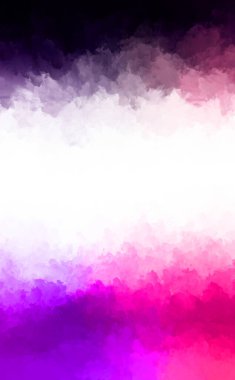 Yaratıcı soyut resim. Artistik fırça darbeleriyle donatılmış. Renkli ve canlı bir illüstrasyon. boyalı sanat.