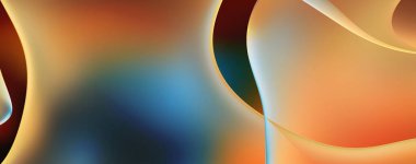 Soyut arkaplan. Değişken renk değişim dalgaları, dinamik hareketlerle. Işık dalgalarının neon renkli soyut tasarımı. Duvar kağıdı, afiş, arkaplan, kart, kitap illüstrasyonu, web sitesi.