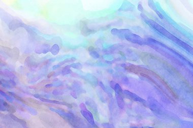 2D çizim. Sanatsal arkaplan resmi. Tablo üzerinde soyut resim. Çağdaş sanat. El yapımı resim. Renkli doku. Modern sanat eserleri. Yüzeyde suluboya fırça darbeleriyle boyama.