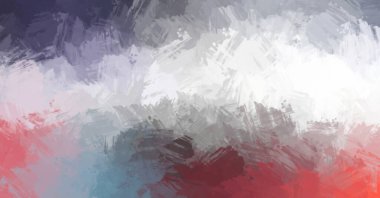 Modern sanat. Taranmış Boyalı Soyut Arkaplan. Fırça darbesi ile boyanmış. Boya darbeleri. 2B Görüntü.