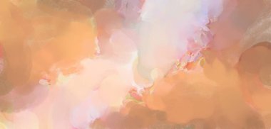 Taranmış Boyalı Soyut Arkaplan. Fırça darbesi ile boyanmış. Boya darbeleri. 2B Görüntü.