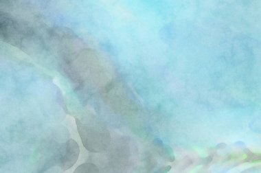 Alkol mürekkebini andıran rahatlatıcı fırça darbelerinin modern resmi. Poster, duvar sanatı, afiş, kart, kitap kapağı veya ambalaj için pastel renkli suluboya resim.