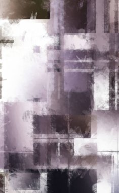 Modern sanat. Renkli çağdaş sanat eserleri. Renkli boya darbeleri. Soyut arkaplanda fırça darbeleri. Fırça boyası. Eşsiz duvar sanatı.