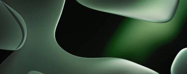 Soyut arkaplan. Değişken renk değişim dalgaları, dinamik hareketlerle. Işık dalgalarının neon renkli soyut tasarımı. Duvar kağıdı, afiş, arkaplan, kart, kitap illüstrasyonu, web sitesi.