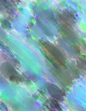 Çağdaş sanat. El yapımı resim. Modern sanat eserleri. Yüzeyde suluboya fırça darbeleriyle resim yapmak. 2D çizim. Sanatsal arkaplan resmi. Tablo üzerinde soyut resim. Renkli doku.