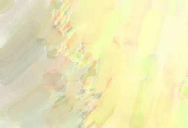 Yumuşak suluboya duvar kağıdı. Hafifçe fırçalanmış renkleri olan sanatsal bir resim. Pastel renkler arkaplana dokunmuş. Soyut duvar sanatı..
