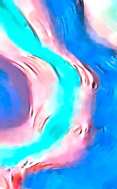 Soyut arkaplanda pürüzlü fırça darbeleri. Fırça boyası. Renkli boya darbeleri. Eşsiz duvar sanatı. Tuvaldeki modern sanat. Renkli çağdaş sanat eserleri. 