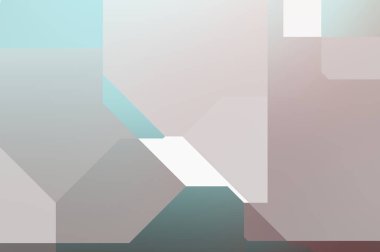 Minimalist tasarımın geometrik arka planı. Soyut yaratıcı konsept çizimi. Grafik tasarım duvar kağıdı.