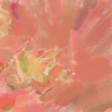 El yapımı sürreal soyut desenli suluboya. Modern sanatsal resim. 2D çizim. Arkaplan boyası karışımı. Yaratıcı duvar sanatı. Çağdaş sanat.