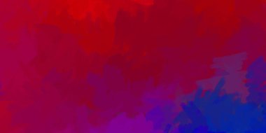 Taranmış Boyalı Soyut Arkaplan. Vahşi kaotik fırça darbeleri. Boya darbeleri. 2D İllüstrasyon. Fırça darbeli resim.