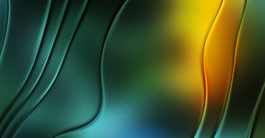 Soyut desen parlak renk arkaplanı. Canlı, dalgalı, dalgalı doku duvarı. Yaratıcı ve güzel duvar kâğıdı.