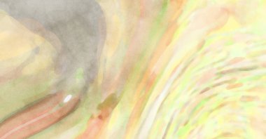 El yapımı sürreal soyut desenli suluboya. Modern sanatsal resim. 2D çizim. Arkaplan boyası karışımı. Yaratıcı duvar sanatı. Çağdaş sanat