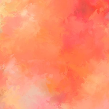 Canlı fırça darbeleriyle boyanmış. Renkli desenli resim. Fırçalanmış duvar kağıdını boya.