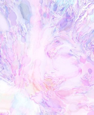 Yumuşak suluboya duvar kağıdı. Hafifçe fırçalanmış renkleri olan sanatsal bir resim. Pastel renkler arkaplana dokunmuş. Soyut duvar sanatı..