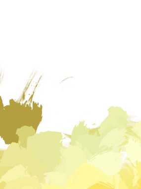 Taranmış Boyalı Soyut Arkaplan. Vahşi kaotik fırça darbeleri. Boya darbeleri. 2D İllüstrasyon. Fırça darbeli resim. 