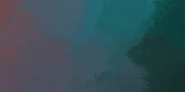 Taranmış Boyalı Soyut Arkaplan. Vahşi kaotik fırça darbeleri. Boya darbeleri. 2D İllüstrasyon. Fırça darbeli resim.