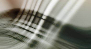 Soyut, enerjik bir arkaplan. Renkli, dalgalı duvar kâğıdı. Grafik çizimi. Üst üste gelen yumuşak dalgalı çizgiler.