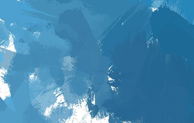 Sanatsal soyut arkaplan. Doku boyalı duvar kağıdı. Boya darbeleriyle yaratıcı bir illüstrasyon. Fırça desenli resim.