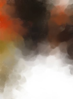 Soyut doku. Yüzeyde etkileyici el yapımı suluboya. Suluboya fırça darbeleri. Modern sanat. Çok renkli arkaplan. Çağdaş duvar sanatı. Renkli bir fon. 2d illüstrasyon.