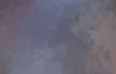 Vahşi fırça darbeleri. Taranmış Boyalı Soyut Arkaplan. Fırça darbesi ile boyanmış. Boya darbeleri. 2B Görüntü.