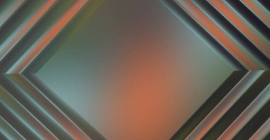 Soyut çerçeveli arkaplan. Renkli, canlı, dalgalı bir duvar kağıdı. Merkezi çerçeveli yaratıcı grafik 2d çizim. Dinamik şekilli modaya uygun sıvı örtüsü.