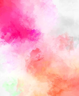 Renkli fırça darbelerinin soyut arkaplanı. fırçalanmış canlı duvar kağıdı. resmedilmiş sanat eseri. Eşsiz ve yaratıcı illüstrasyon.