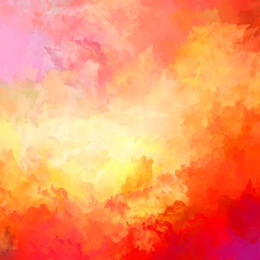 Duvar sanatı Eşsiz ve yaratıcı illüstrasyon. Fırça darbesi ile boyanmış. Renkli fırça darbelerinin soyut arkaplanı. Fırçalanmış canlı duvar kâğıdı. Boyalı sanatsal yaratım.