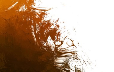 Duvar sanatı Eşsiz ve yaratıcı illüstrasyon. Fırça darbesi ile boyanmış. Renkli fırça darbelerinin soyut arkaplanı. Fırçalanmış canlı duvar kâğıdı. Boyalı sanatsal yaratım.