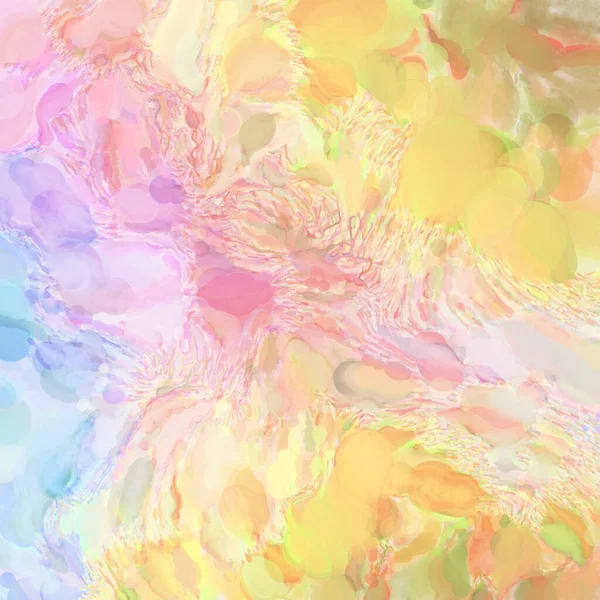 Çağdaş sanat. El işçiliğinin renkli dokusu. Modern resim. Yüzeyde suluboya vuruşlar. Sanatsal arkaplan resmi. Tablo üzerinde soyut resim. Fırça darbeleri. 