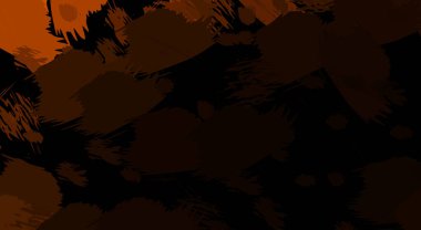 Canlı fırça darbeleriyle boyanmış. Renkli desenli resim. Fırçalanmış duvar kağıdını boya.