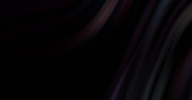 Siyah arka planda renkli düz çizgiler. Sıvı ve sıvı renkli dalgalar karanlıkta akıyor. Duvar kağıdı, afiş, arkaplan, kart, kitap, kapak, poster, afiş, broşür