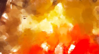 El yapımı sürreal soyut desenli suluboya. Modern sanatsal resim. 2D çizim. Arkaplan boyası karışımı. Yaratıcı duvar sanatı. Çağdaş sanat