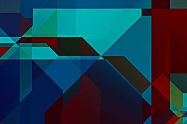 Üçgen arka planda üst üste dizayn ediliyor. Soyut geometrik duvar kağıdı. Geometrik renkli üçgen şekiller.